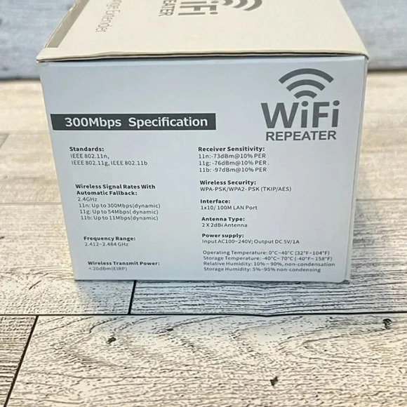 New 300mbps wireless-n range extender wifi repeater - Picture 4 of 6
